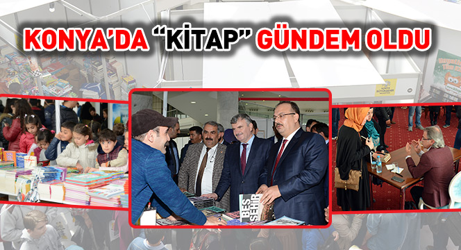 Konya’da “Kitap” Gündem Oldu