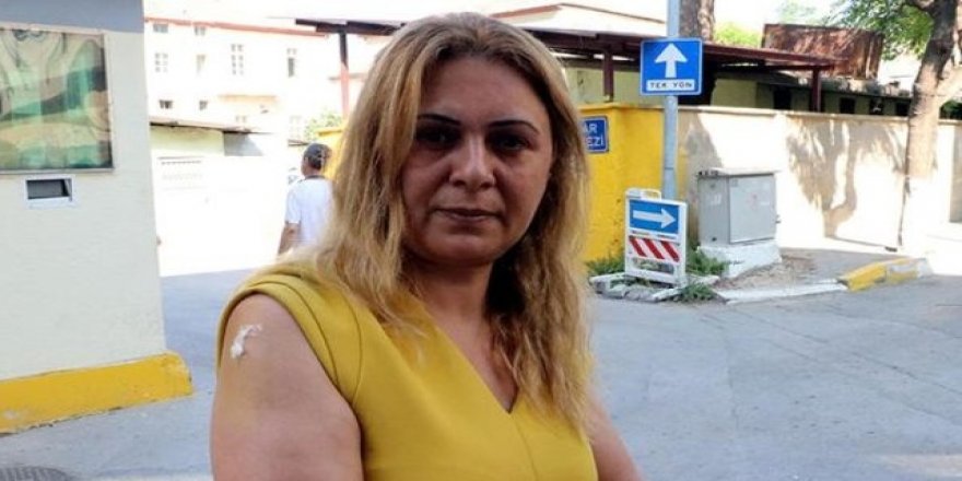 Kadın gazeteciye çirkin saldırı