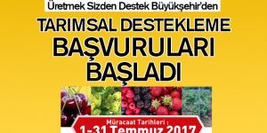 2018 Yılı Tarımsal Destek Başvuruları Başladı