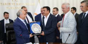 Edip Yıldız'dan Bakan Fakıbaba'ya ziyaret