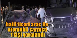 Eti Mahallesi’nde Trafik Kazası 1 Yaralı