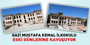 Gazi Mustafa Kemal İlkokulu Eski Günlerine Kavuşuyor