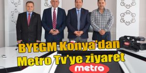 BYEGM Konya’dan Televizyonumuza ziyaret