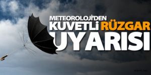 Kuvvetli Rüzgar ve Yer Yer Kısa Süreli Fırtına Bekleniyor!