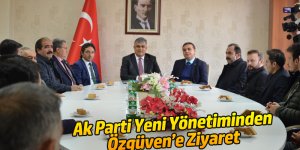 AK Parti Ereğli İlçe Başkanı Düzen ve Yönetiminden Özgüven'e Ziyaret
