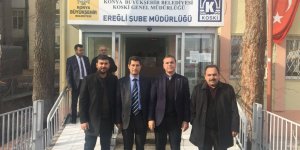AK PARTİ 'DE ZİYARETLER DEVAM EDİYOR