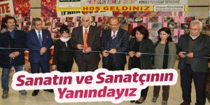 Sanatın Ve Sanatçının Yanındayız