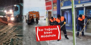 KAR YAĞIŞINA ERKEN MÜDAHALE