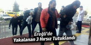 Ereğli'de 3 Hırsız Tutuklandı