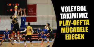 VOLEYBOL TAKIMIMIZ PLAY-OFF’TA MÜCADELE EDECEK