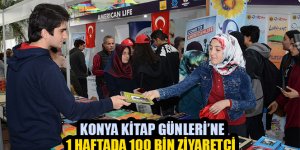 Konya Kitap Günleri’ne 1 Haftada 100 Bin Ziyaretçi