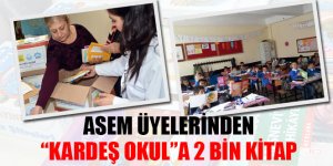 ASEM Üyelerinden “Kardeş Okul”a 2 Bin Kitap