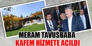 Meram Tavusbaba KAFEM Hizmete Açıldı