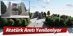 Atatürk Anıtı Yenileniyor