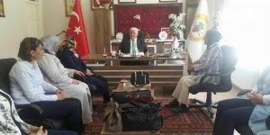 AK Parti Kadın Kolların dan Başkan Vardar'a Ziyaret