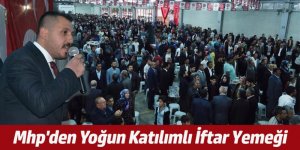 Mhp'den Yoğun Katılımlı İftar Yemeği