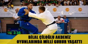 Bilal Çiloğlu Akdeniz Oyunlarında Milli Gurur Yaşattı