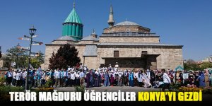 Terör Mağduru Öğrenciler Konya’yı Gezdi