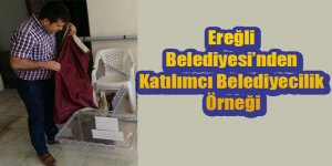 Ereğli Belediyesi’nden Katılımcı Belediyecilik Örneği