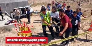 Otomobil Köprü Ayağına Çarptı: 2 Ölü, 4 Yaralı