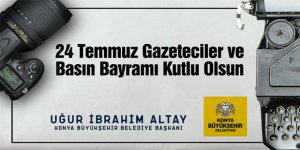 24 Temmuz Gazeteciler ve Basın Bayramı Kutlu Olsun