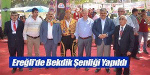 Ereğli'de Bekdik Şenliği Yapıldı