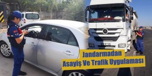 JANDARMADAN ASAYİŞ VE TRAFİK UYGULAMASI