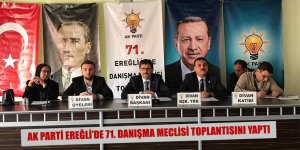 Ak Parti Ereğli’de 71. Danışma Meclisi Toplantısını Yaptı