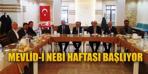 MEVLİD-İ NEBİ HAFTASI BAŞLIYOR