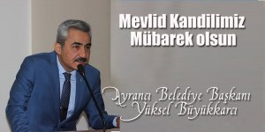Başkan Büyükkarcı, MevlidKandili'ni kutladı