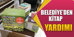 BAŞKAN ÖZGÜVEN’DEN TALEP ETTİKLERİ KİTAPLAR OKULA ULAŞTIRILDI.