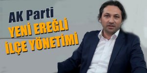AK PARTİ'NİN YENİ EREĞLİ İLÇE YÖNETİMİ.