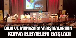 Bilgi ve Münazara Yarışmalarının Konya Elemeleri Başladı