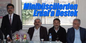 Minibüsçülerden Erdal’a Destek