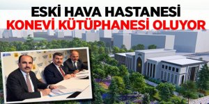 Eski Hava Hastanesi Konevi Kütüphanesi Oluyor