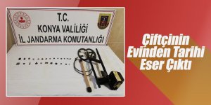 Çiftçinin Evinden Tarihi Eser Çıktı
