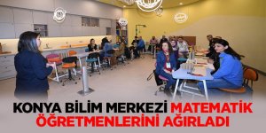 Konya Bilim Merkezi Matematik Öğretmenlerini Ağırladı