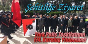 Ereğli'de polislerden şehitlik ziyareti