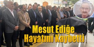 MESUT EDİĞE HAYATINI KAYBETTİ