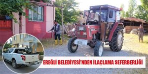 Ereğli Belediyesi’nden İlaçlama Seferberliği