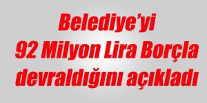 Başkan Hüseyin Oprukçu Borçlu Bir Belediye Devraldık