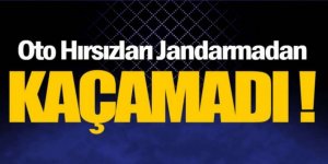 OTO FARELERİ JANDARMADAN KAÇAMADI