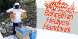 Bahçeli'ye 22. Yıl anısına hediyesi 22. Günde hazırlandı