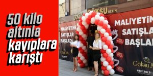 50 kilo altınla kayıplara karıştı