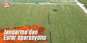 Jandarmanın ‘’dronlu’’ operasyonları sürüyor
