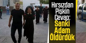 Yakalanan hırsızlık zanlısından pişkin cevap