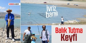 İvriz Barajı'nda Balık Tutma Keyfi