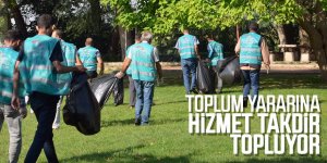 TOPLUM YARARINA HİZMET TAKDİR TOPLUYOR