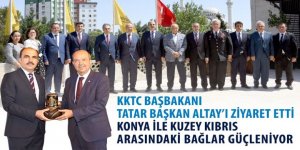 KKTC Başbakanı Tatar, Konya Panorama ve Şehitler Abidesi’ni Ziyaret Etti