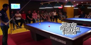 Bilardo Turnuvası yapıldı